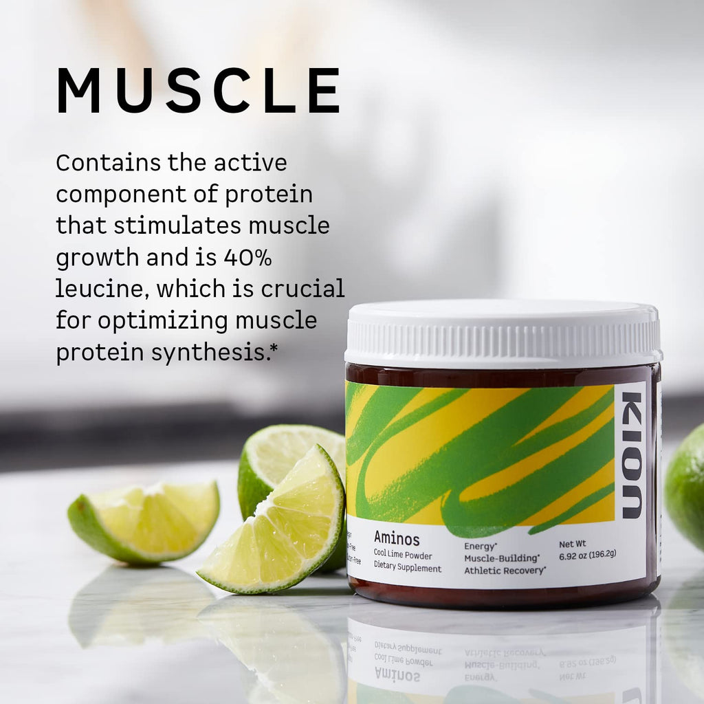 Kion Aminos Essential Amino Acids Powder - Amino Acid Nutritional Supplements, Aminos Powder, Essential Amino Energy No Caffeine, EAAs Amino Acids Powder - FENGGESTORE20