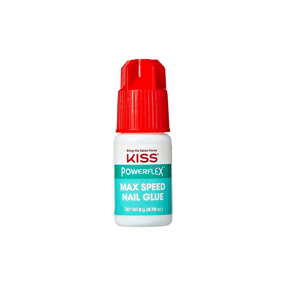KISS PowerFlex Maximum Speed Nail Glue - Fast Drying Adhesive for Glue-On Nails - FENGGESTORE20