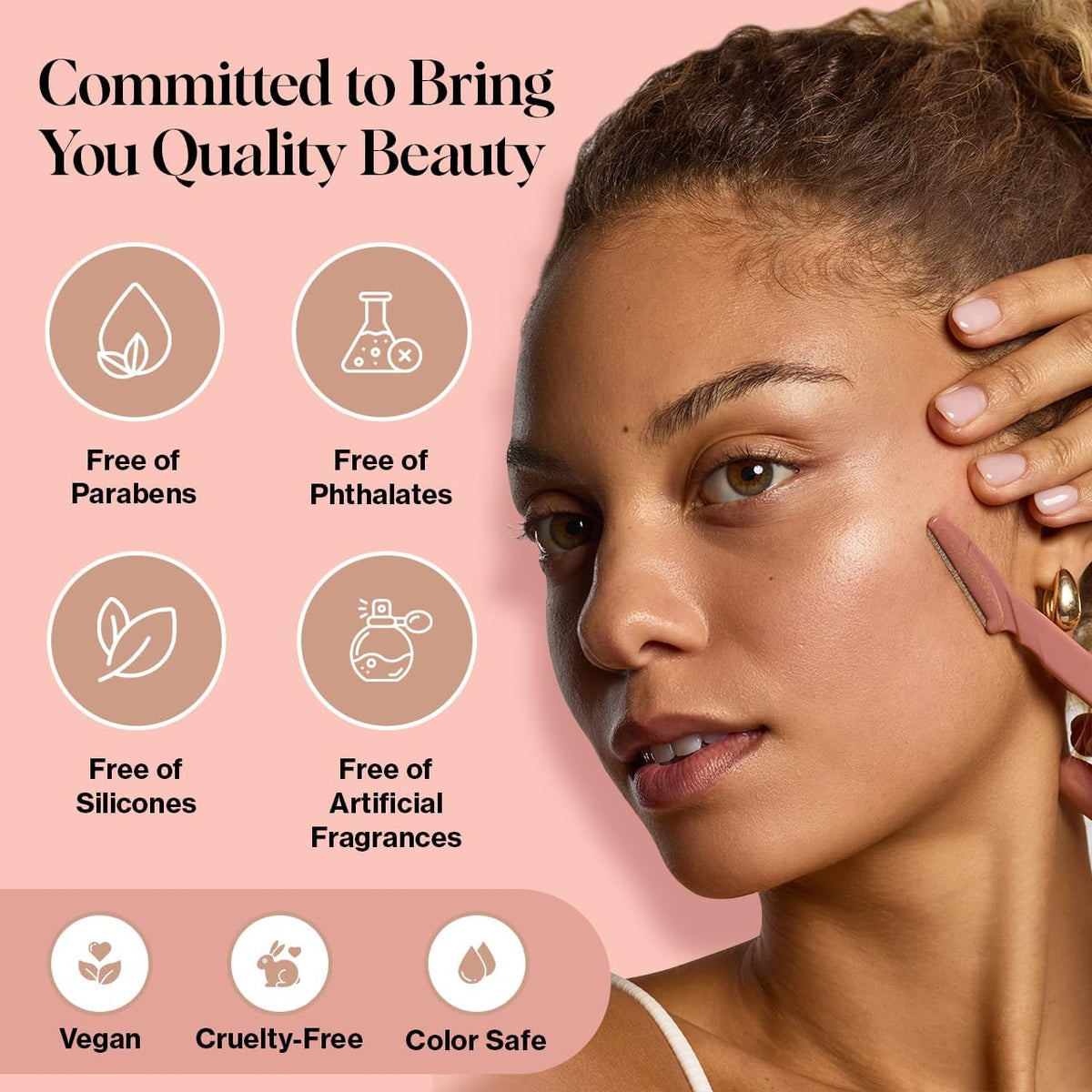 Kitsch Dermaplane Face Oil with Jojoba & Argan Oil – Hydrating Facial Formula for Dermaplaning Tool, Gua Sha & Razor Use - FENGGESTORE20