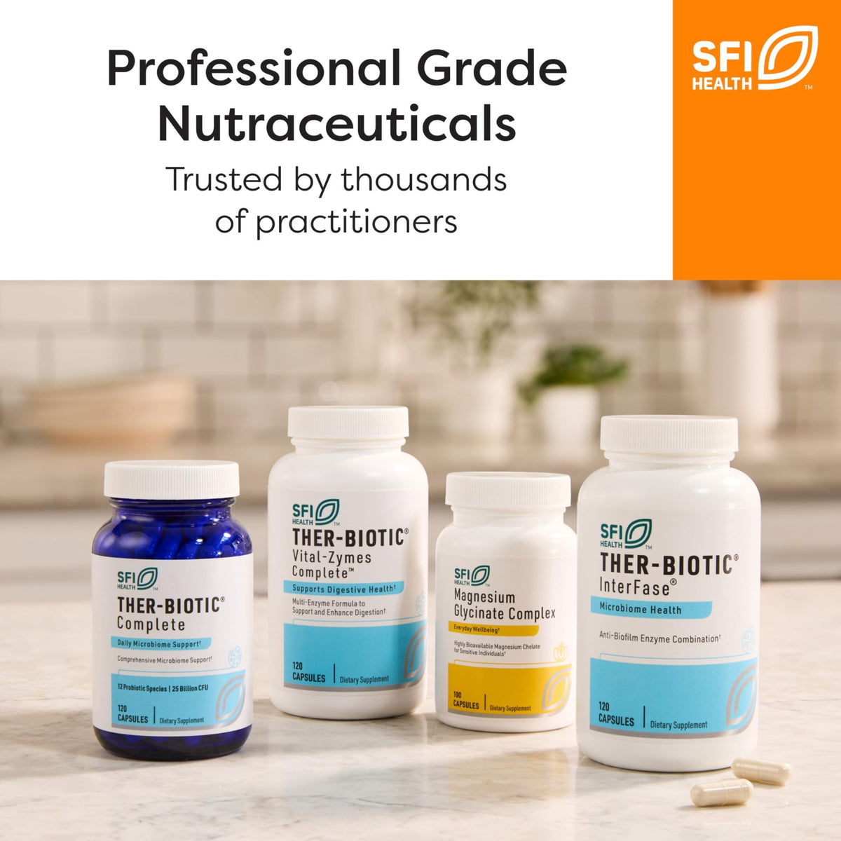 Klaire Labs SFI Health Lithium Orotate 4.8 mg - May Help Balance Mood - Bioavailable Lithium Orotate Supplement - Trace Minerals Promote Focus, Memory, Cognitive & Mood Support (120 Capsules) - FENGGESTORE20