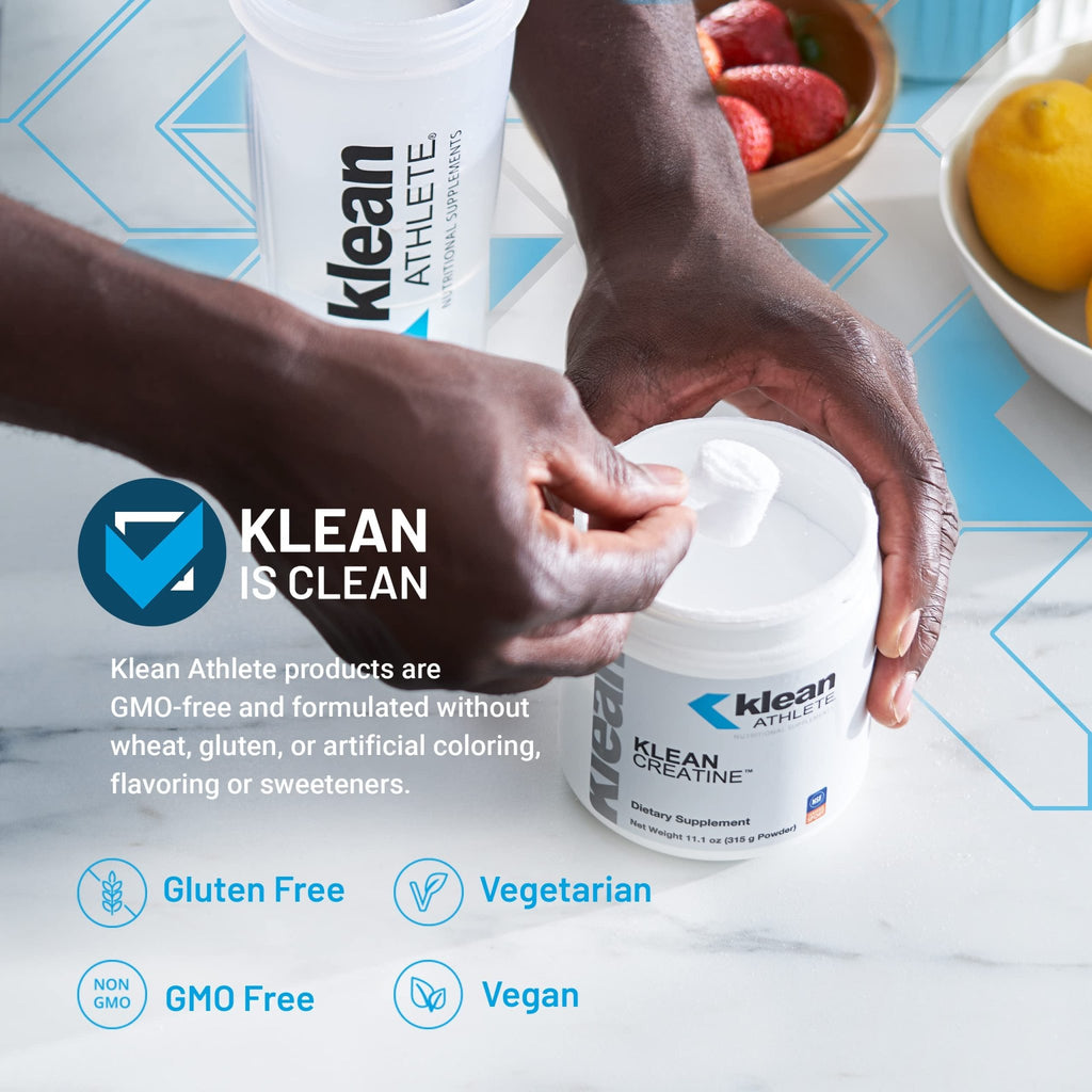 Klean Athlete Klean Creatine - Supports Muscle Strength, Performance & Recovery from Strenuous Exercise* - NSF Certified for Sport - 11.1 Ounces - Unflavored - FENGGESTORE20