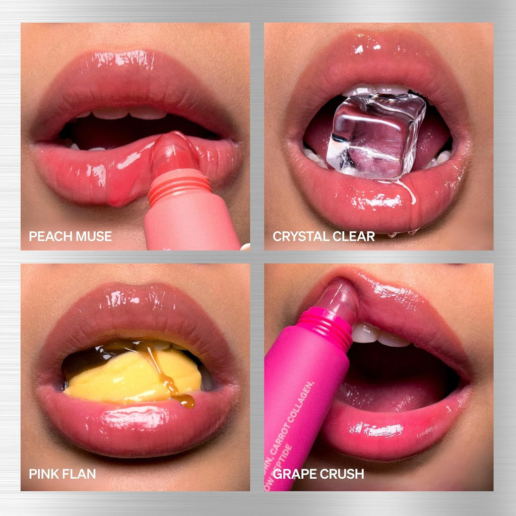 KNEMO LipLock Jelly Serum for Dry Lips, Long-Lasting, Hydrating, Plumping, Glossy Mask - FENGGESTORE20