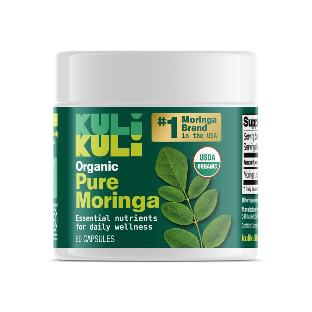 KULI KULI Organic Pure Moringa Capsules, 60 CT - FENGGESTORE20