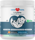 L-Lysine Supplement for Cats 900mg/scoop - Cat Supplement for Sneezing and Runny Nose, Cold, Immune Support, Eye Function - FENGGESTORE20