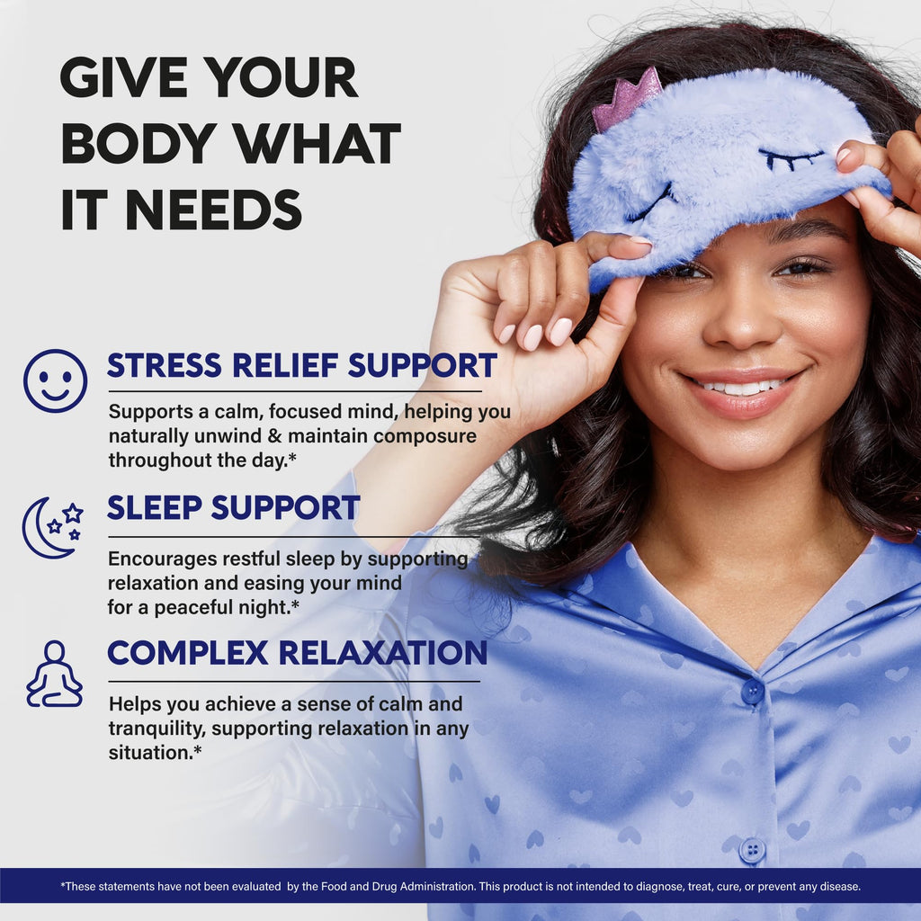 L Theanine 400 mg | L-Theanine Stress Relief | Extra Strength Supplement | Made in USA | Relaxation, Sleep & Calm Support | For Men & Women | Plant Based - FENGGESTORE20