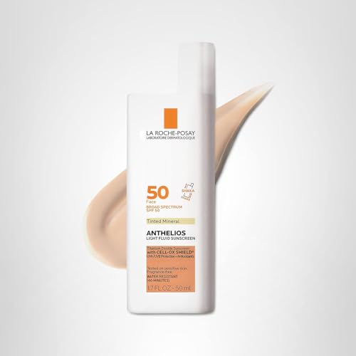 La Roche Posay Anthelios 50 Mineral Tinted Ultra Light Sunscreen Fluid 50ml/1.7oz - FENGGESTORE20
