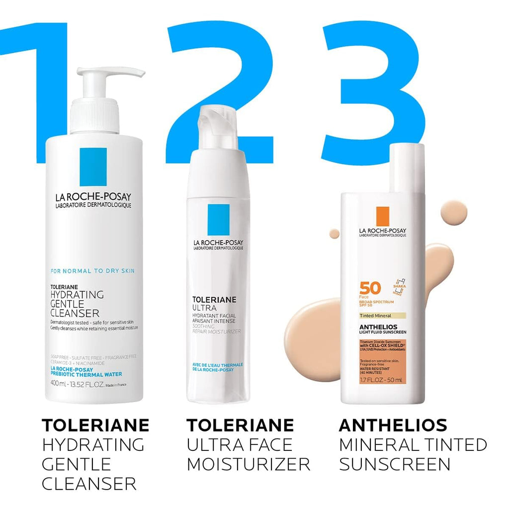 La Roche Posay Anthelios 50 Mineral Tinted Ultra Light Sunscreen Fluid 50ml/1.7oz - FENGGESTORE20