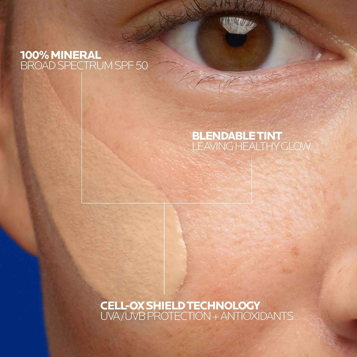 La Roche Posay Anthelios 50 Mineral Tinted Ultra Light Sunscreen Fluid 50ml/1.7oz - FENGGESTORE20