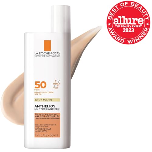 La Roche Posay Anthelios 50 Mineral Tinted Ultra Light Sunscreen Fluid 50ml/1.7oz - FENGGESTORE20