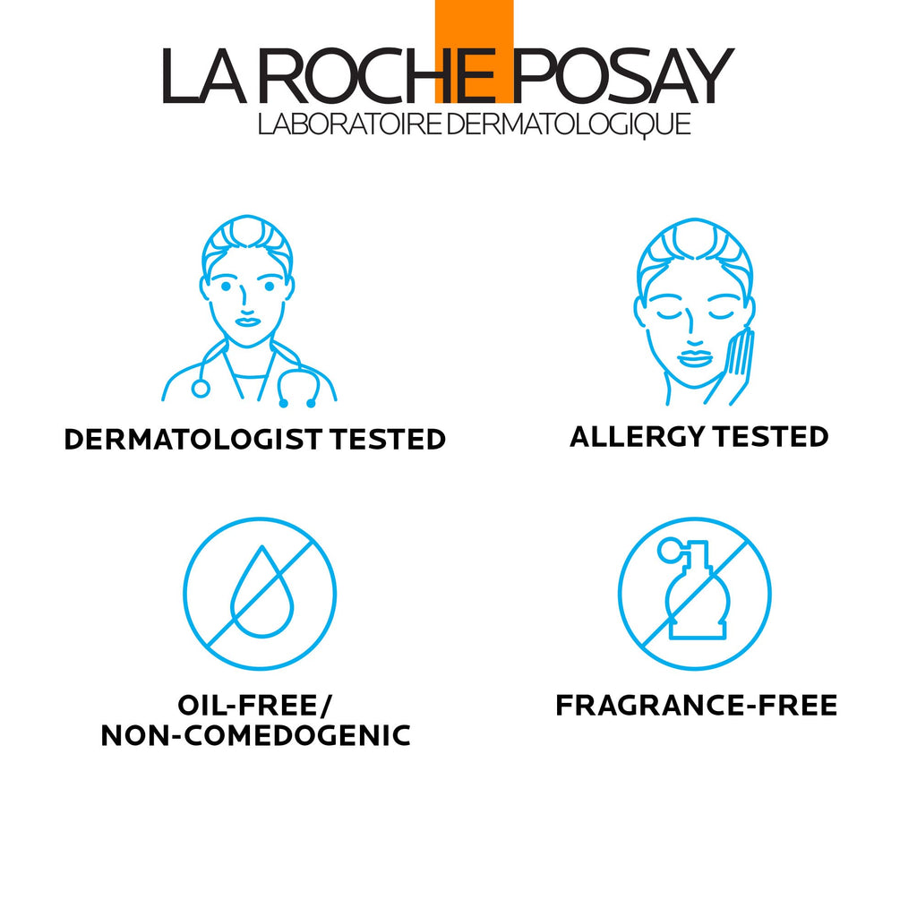La Roche-Posay Anthelios Clear Skin Sunscreen Dry Touch SPF 60, Oil Free Sunscreen For Face, Oil Absorbing, Broad Spectrum SPF - FENGGESTORE20