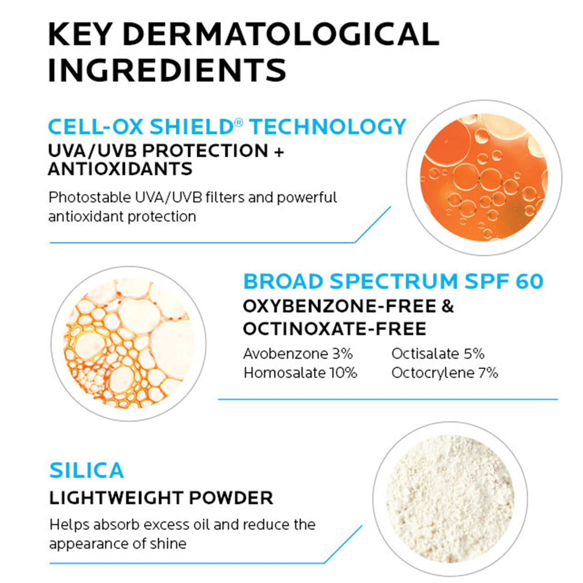 La Roche-Posay Anthelios Light Fluid Facial Sunscreen SPF 60, Lightweight Sunscreen For Face, Fluid Texture, Broad Spectrum SPF + Antioxidants - FENGGESTORE20