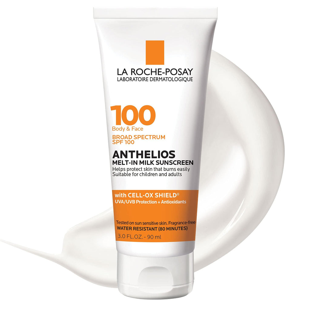La Roche-Posay Anthelios Melt-In Milk Sunscreen SPF 100, Sunscreen For Body & Face - FENGGESTORE20