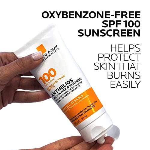 La Roche-Posay Anthelios Melt-In Milk Sunscreen SPF 100, Sunscreen For Body & Face - FENGGESTORE20