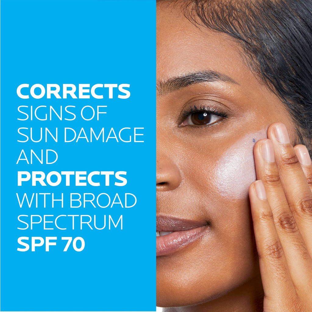 La Roche-Posay Anthelios UV Correct Sunscreen Moisturizer SPF 70, Daily Anti-Aging Face Moisturizer with Niacinamide - FENGGESTORE20