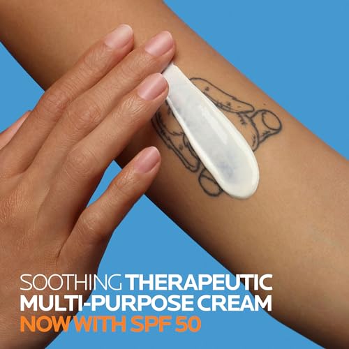 La Roche-Posay Cicaplast Balm B5 UV SPF 50, Vitamin B5 + Shea Butter + Tribioma + Madecassoside + Zinc Oxide Sunscreen - FENGGESTORE20