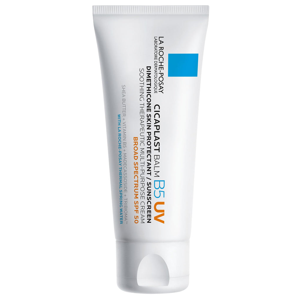La Roche-Posay Cicaplast Balm B5 UV SPF 50, Vitamin B5 + Shea Butter + Tribioma + Madecassoside + Zinc Oxide Sunscreen - FENGGESTORE20