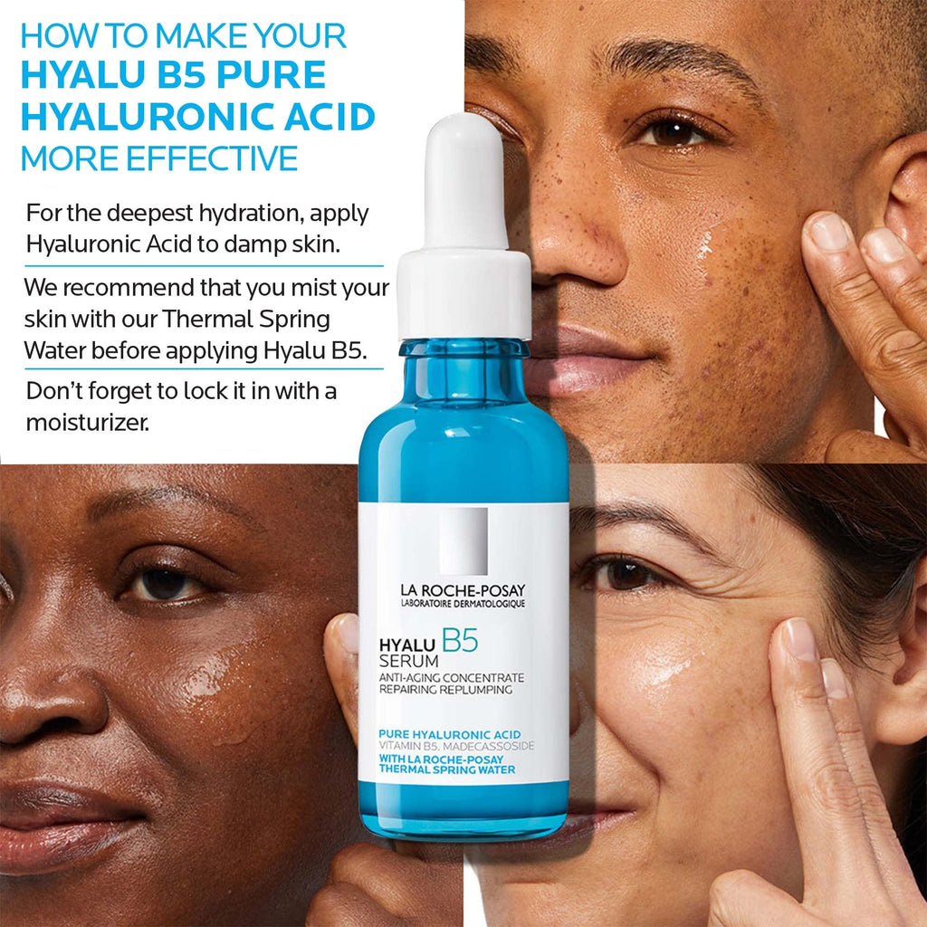 La Roche-Posay Hyalu B5 Pure Hyaluronic Acid Serum for Face, with Vitamin B5, Anti-Aging Serum for Fine Lines and Wrinkles, - FENGGESTORE20