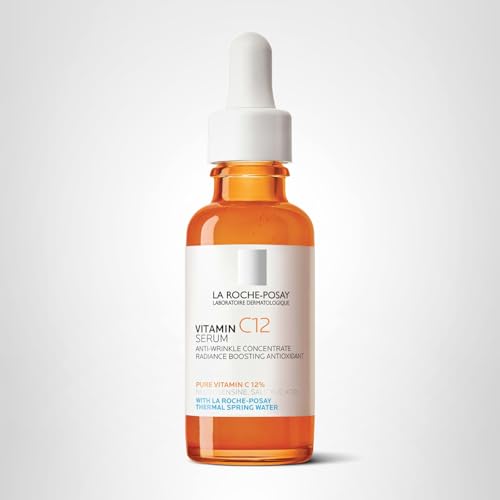 La Roche-Posay Pure Vitamin C Serum For Face With Hyaluronic Acid & Salicylic Acid, Hydrating & Brightening Serum - FENGGESTORE20