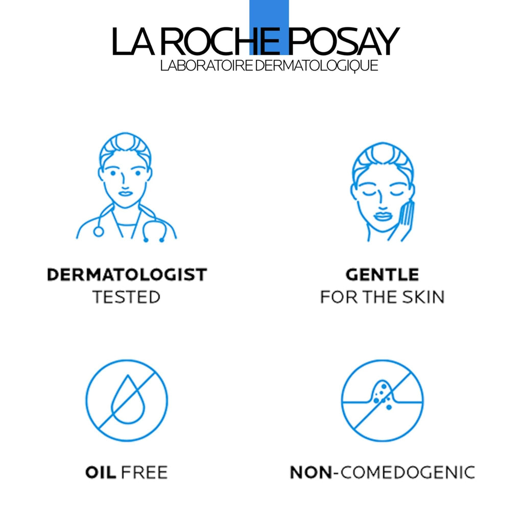 La Roche-Posay Pure Vitamin C Serum For Face With Hyaluronic Acid & Salicylic Acid, Hydrating & Brightening Serum - FENGGESTORE20