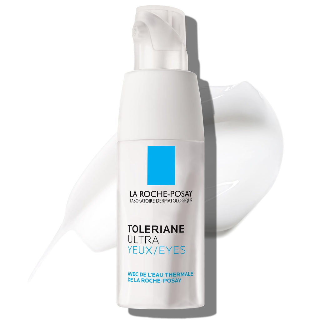 La Roche-Posay Toleriane Dermallergo Eye Cream Soothing Repair Moisturizer, Soothes and Comforts Sensitive Skin - FENGGESTORE20