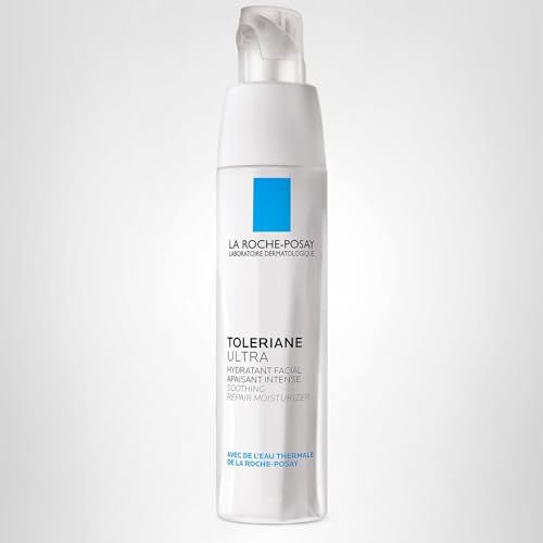 La Roche-Posay Toleriane Dermallergo Ultra Soothing Repair Face Moisturizer for Sensitive Skin, Gentle Moisturizing Face - FENGGESTORE20