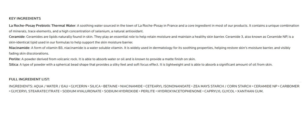 La Roche-Posay Toleriane Double Repair Matte Face Moisturizer, Daily Moisturizer For Oily Skin - FENGGESTORE20
