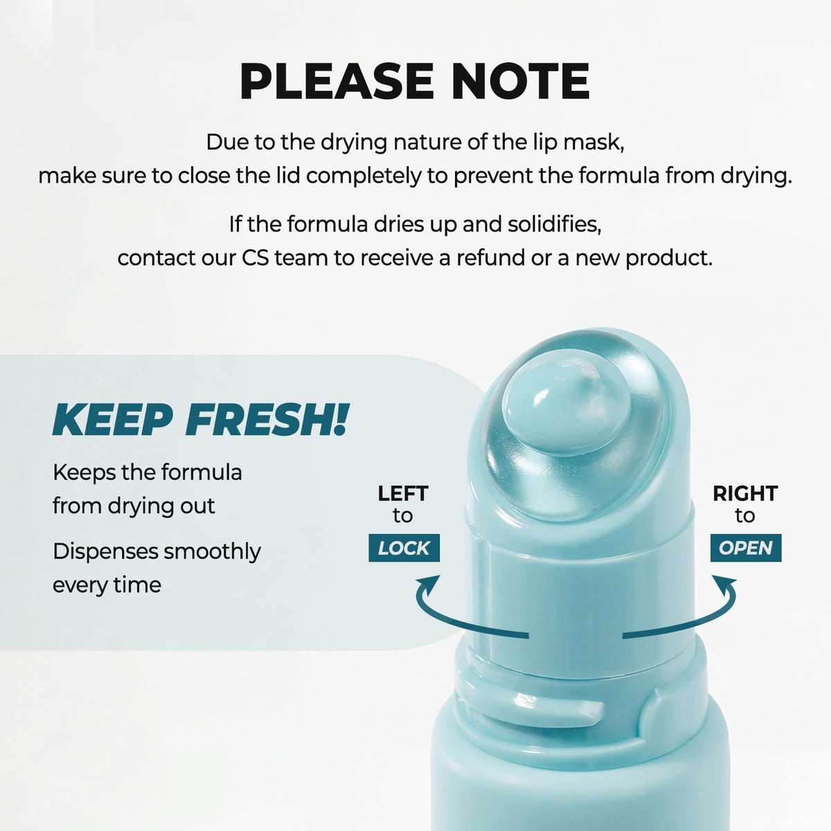 Laka Soothing Prep Lip Mask, Cooling Peel Off Korean Lip Mask, Gentle Exfoliator for Lips - FENGGESTORE20
