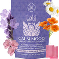 Laki Naturals Lavender Chamomile Calm Mood Functional Herbal Lozenges (14ct) Throat & Calming Hard Candies with Magnesium, Ashwagandha, California Poppy & Valerian. Vegan, Sugar Free, Gluten Free - FENGGESTORE20