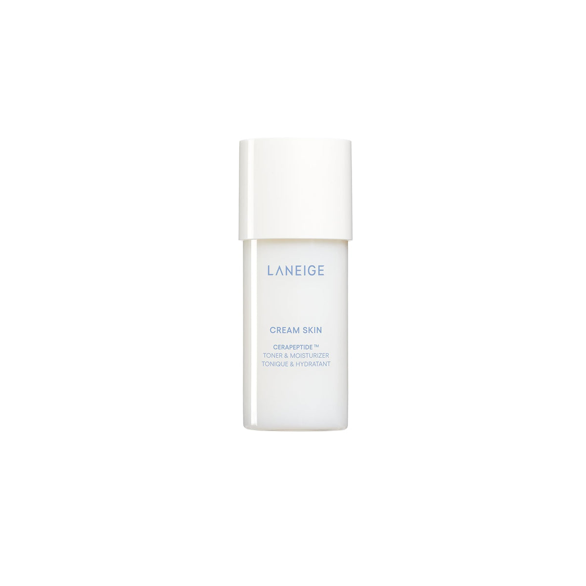 LANEIGE Cream Skin Toner & Moisturizer Mini: Lightweight Refillable Korean Milky Toner with Ceramide - FENGGESTORE20
