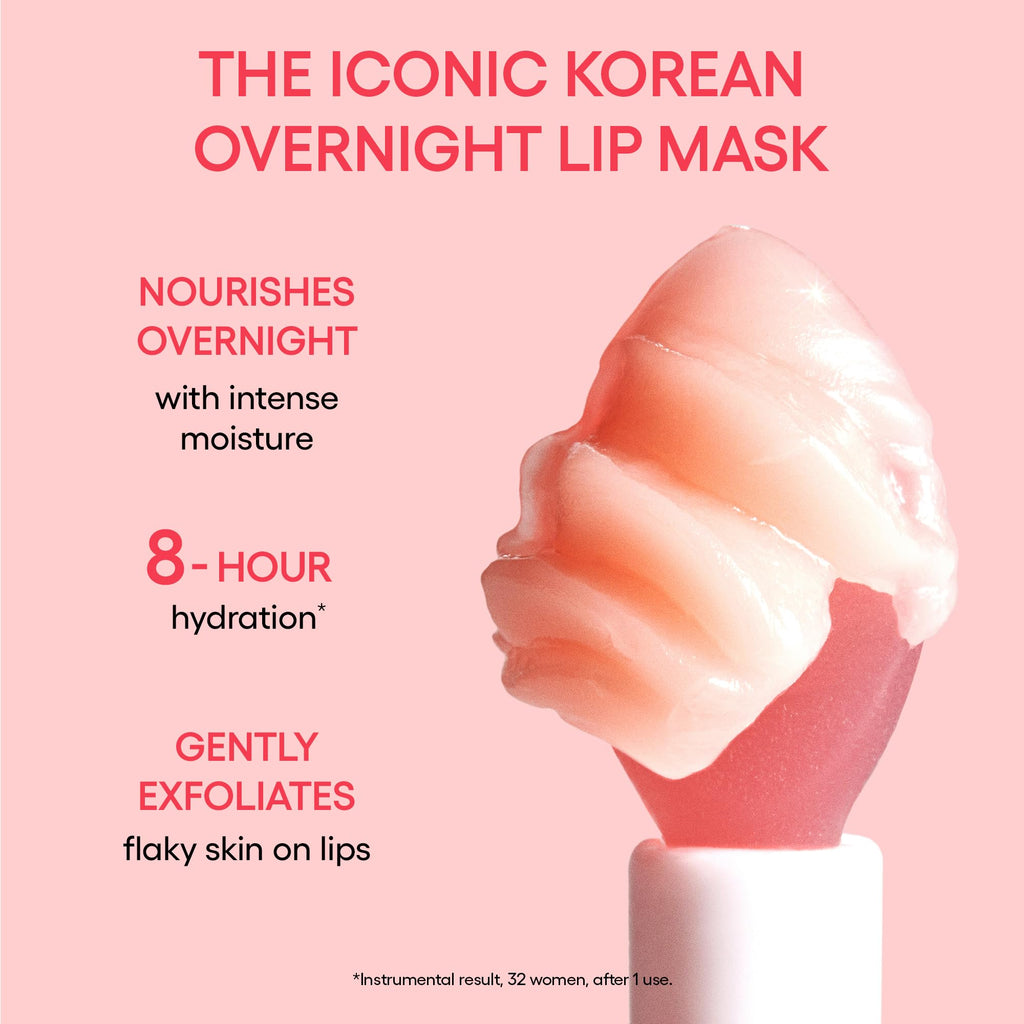 LANEIGE Lip Sleeping Mask, Berry: Nourishing Overnight Lip Treatment with Vitamin C, Shea & Murumuru Butter for Hydrating Dry, Flaky Lips - FENGGESTORE20