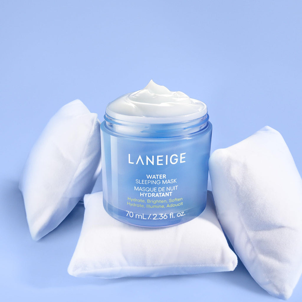 LANEIGE Water Sleeping Mask: Brightening Overnight Korean Sleeping Mask for Deep Hydration - FENGGESTORE20