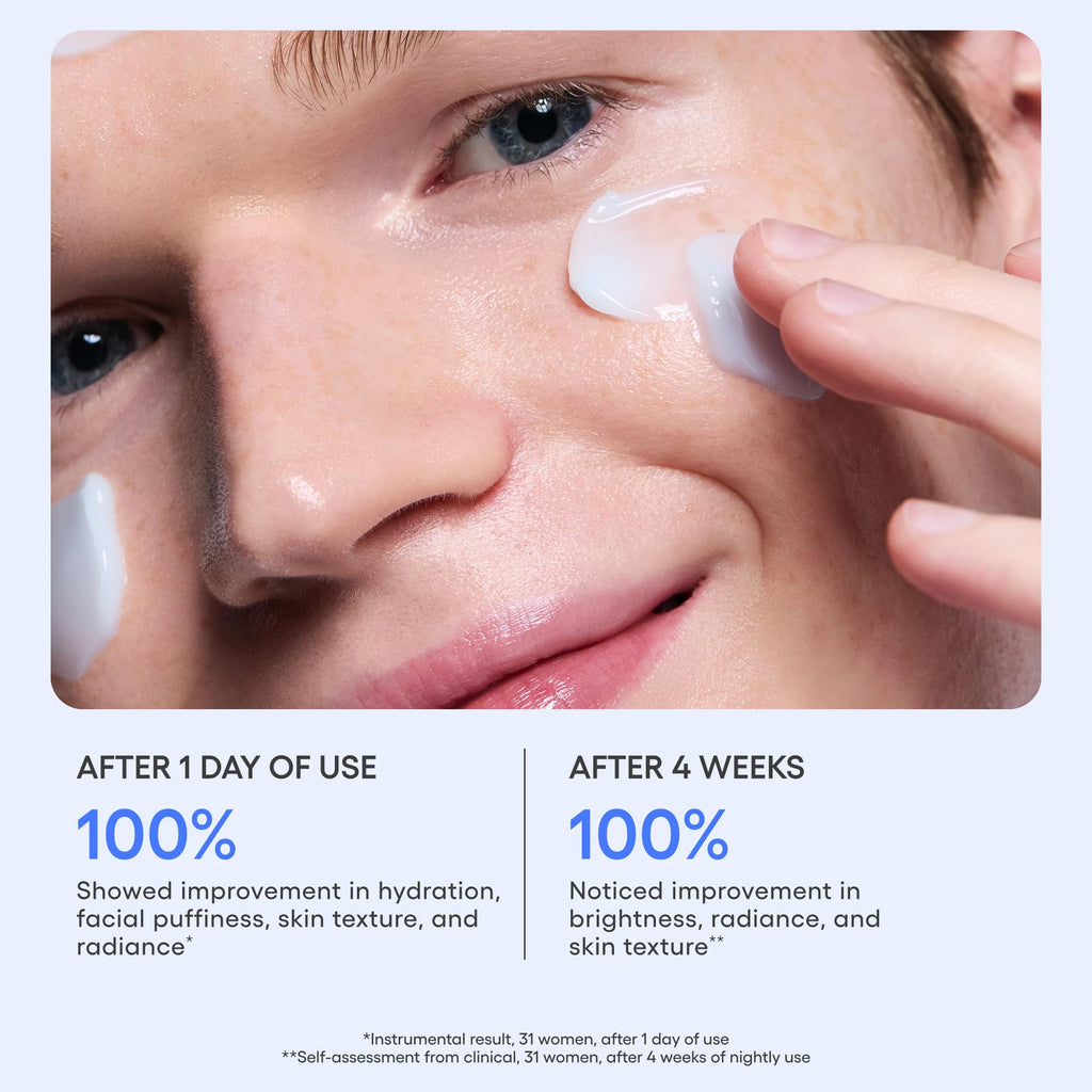 LANEIGE Water Sleeping Mask: Brightening Overnight Korean Sleeping Mask for Deep Hydration - FENGGESTORE20