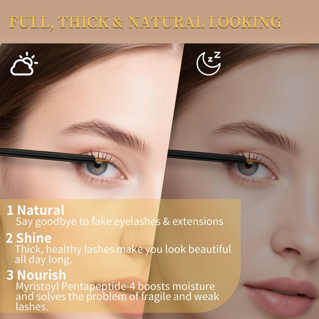 Lash Serum for Eyelash Growth, Premium Lash Enhancing Serum with Advanced Formula Volumizing Longer Fuller - FENGGESTORE20