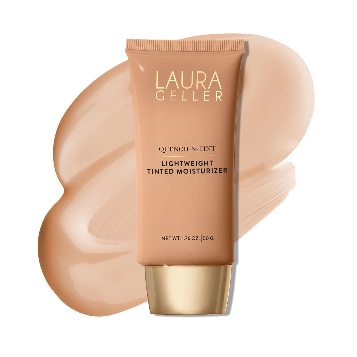 LAURA GELLER NEW YORK Quench-n-Tint Tinted Moisturizer - Sheer to Light Buildable Coverage - Natural Glow Finish - Lightweight Formula - FENGGESTORE20