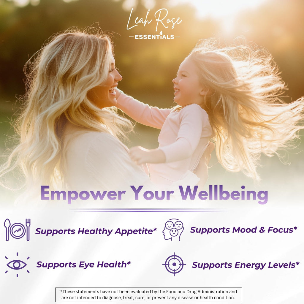 Leah Rose Essentials Saffron Supplement 88.5mg | Mood, Focus, and Stress Support | 60 Premium Saffron Extract Capsules | Made in the USA | 3rd Party Lab Tested | Non-GMO, Vegan, Gluten-Free - FENGGESTORE20