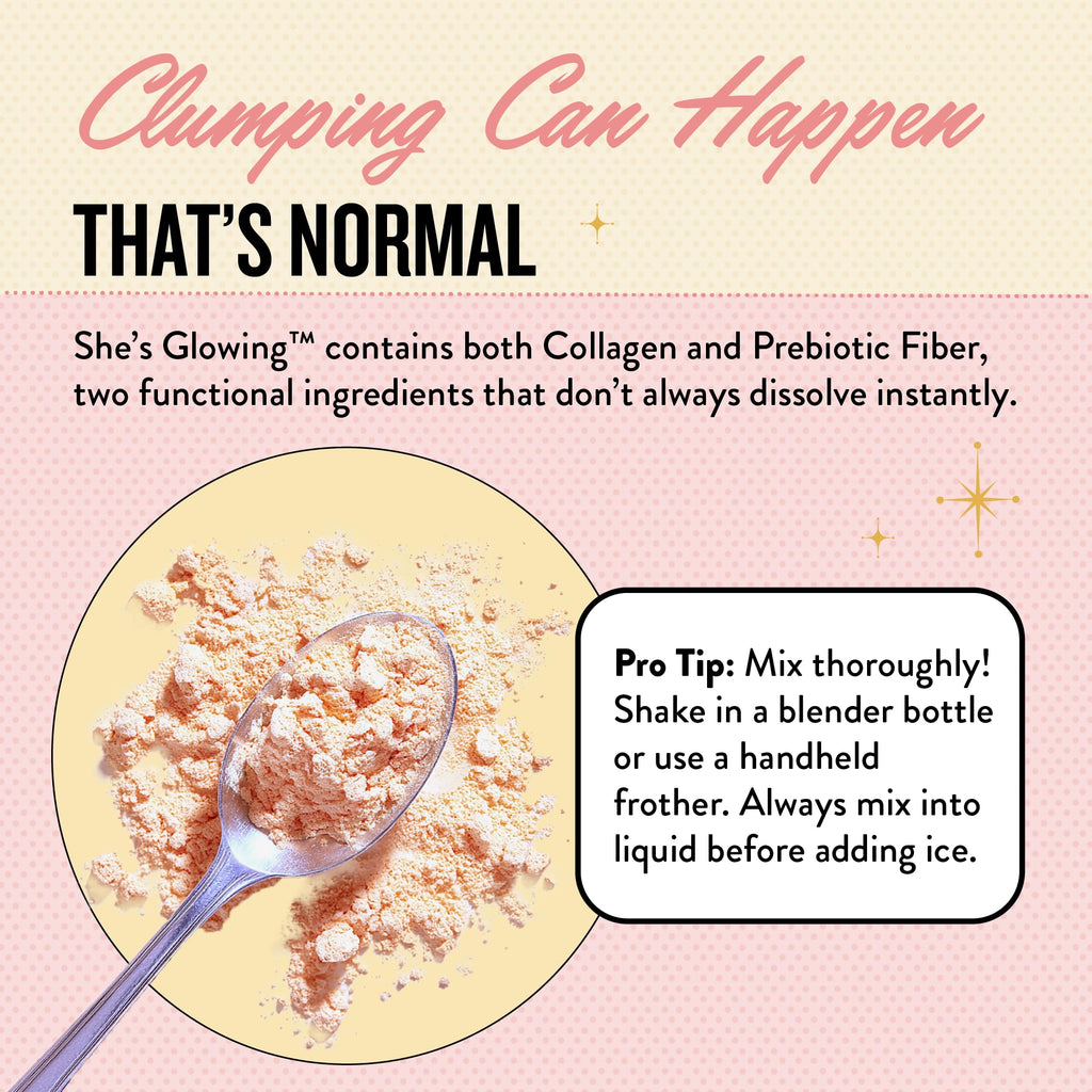 Legendairy Milk She’s Glowing Collagen Peptides Powder with Prebiotic Fiber, Tropical Drink Mix Supplement for Women, - FENGGESTORE20