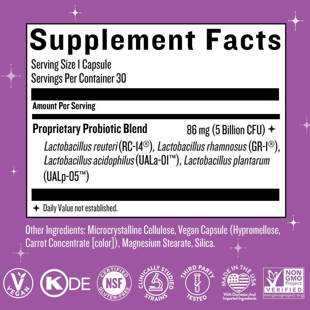 Legendairy Milk Smitten Kitten™ - Vaginal Probiotics for Women - Clinically-Studied Probiotics Lactobacillus Reuteri for Women's Vaginal Health - FENGGESTORE20