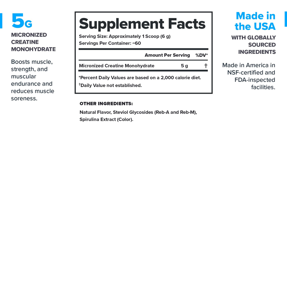 LEGION Micronized Creatine Monohydrate Supplement - Clean Creatine Powder for Muscle Gain & Post Workout Recovery - Micronized Creatine Supplement for Maximum - FENGGESTORE20