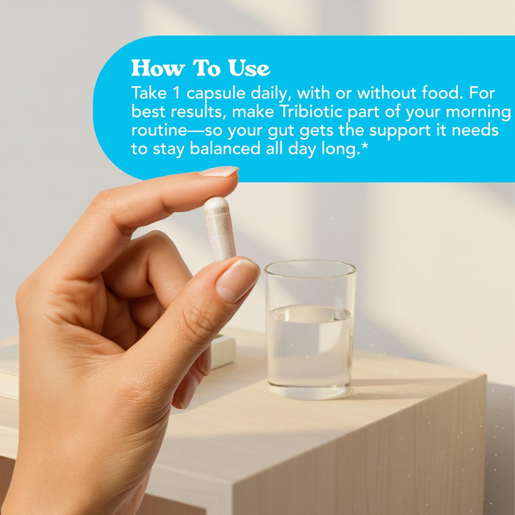 Let Loose Daily Tribiotic Pills - Probiotics, Prebiotics, and Postbiotics to Feed Your Microbiome and Support Smooth Daily Digestion, Gut Health, - FENGGESTORE20