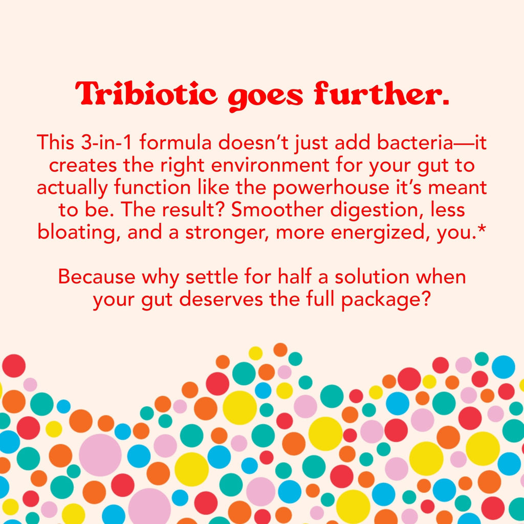 Let Loose Daily Tribiotic Pills - Probiotics, Prebiotics, and Postbiotics to Feed Your Microbiome and Support Smooth Daily Digestion, Gut Health, - FENGGESTORE20