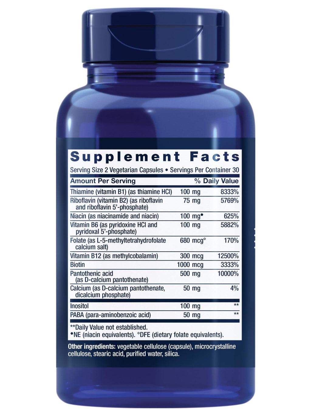 Life Extension BioActive Complete B-Complex, Heart, Nerve Support, Healthy Energy, Metabolism, Complete B Complex, 60 Vegetarian Capsules - FENGGESTORE20