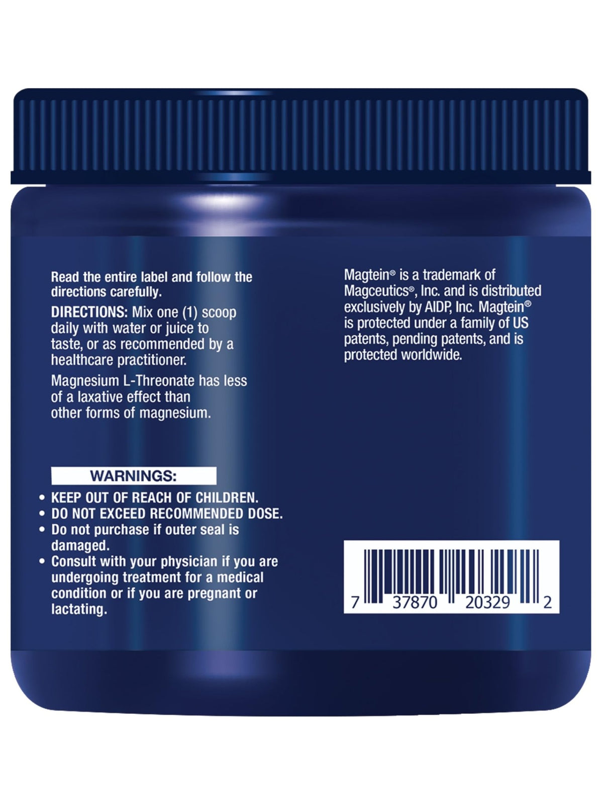 Life Extension Neuro-Mag Magnesium L-Threonate Powder (Tropical Punch) - Ultra-Absorbable Magnesium - Supports Memory, Focus, Cognitive Function & Mood - FENGGESTORE20