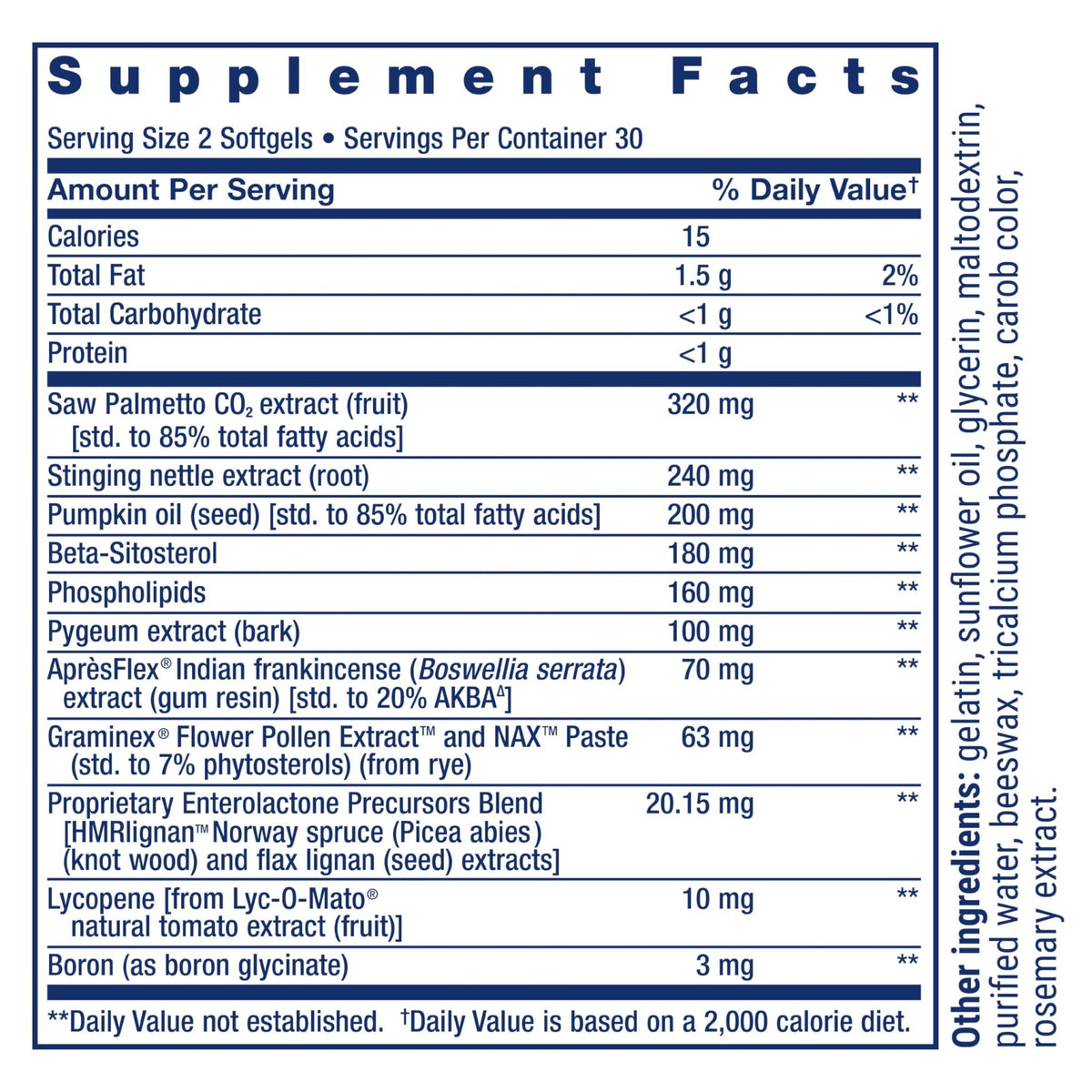 Life Extension Ultra Prostate Formula, Saw Palmetto for Men, pygeum, stinging Nettle Root, lycopene, Prostate Health, Urination Flow - FENGGESTORE20