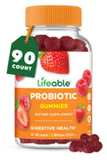 Lifeable Probiotics Gummies | 2 Billion CFU | Great Tasting Probiotic Gummies for Women | Probiotic Gummy for Gut Health and Immune Support - FENGGESTORE20