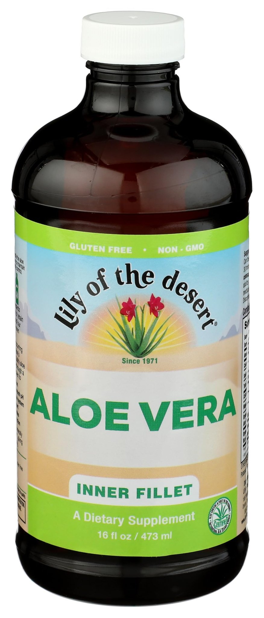 Lily of the Desert Organic Aloe Vera Juice – Inner Fillet, 16 fl oz - FENGGESTORE20