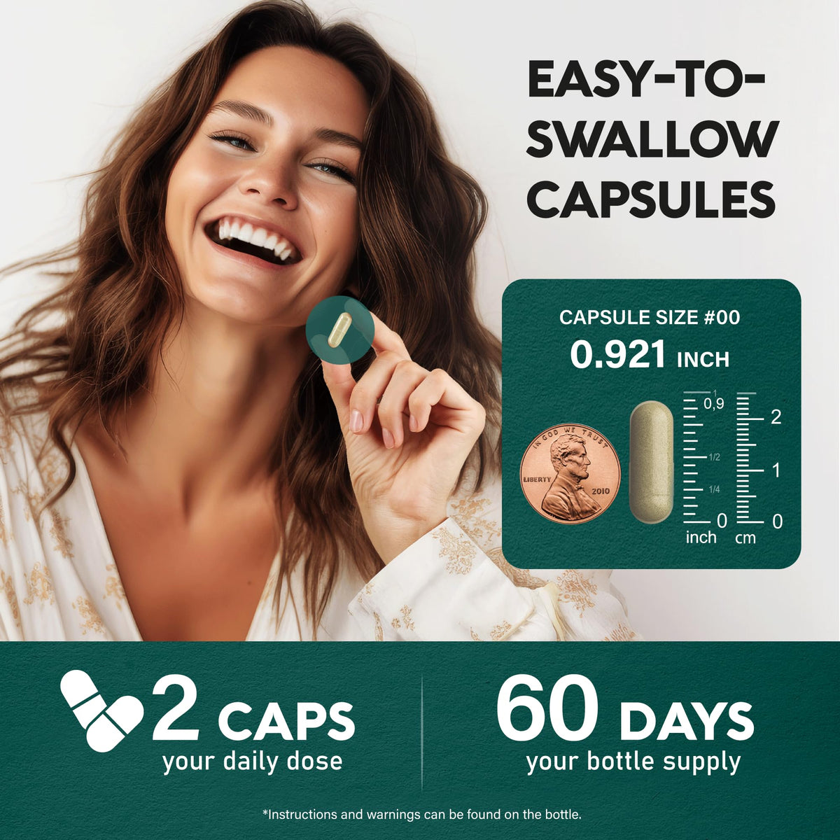 Lions Mane Supplement Capsules - Organic Lions Mane - Made in USA - Fruiting Bodies Extract - 1200 mg, 25% Polysaccharides - Memory & Focus Support - FENGGESTORE20