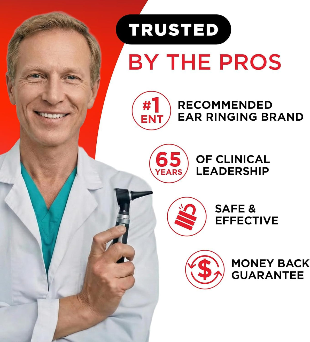 Lipo-Flavonoid Ear Ringing - Doctor-Recommended for Ringing Ears - Clinically Proven Lemon Bioflavonoid Complex with Vitamins C, B1, B2, B6, B12 - FENGGESTORE20
