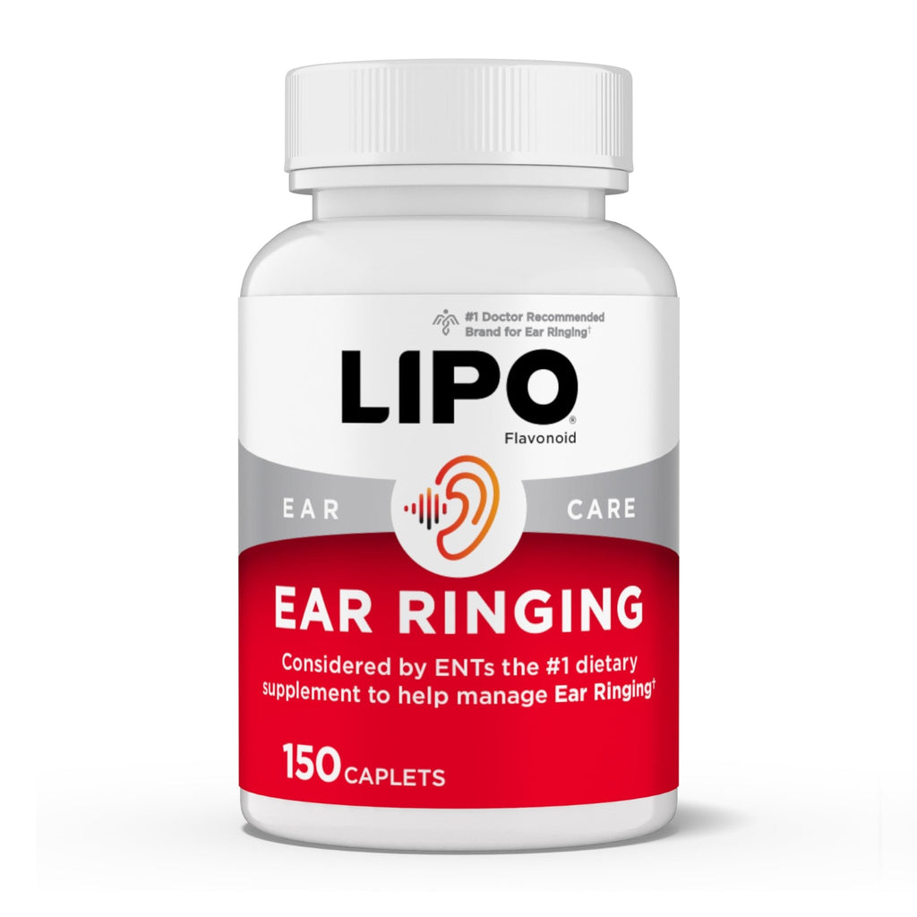 Lipo-Flavonoid Ear Ringing - Doctor-Recommended for Ringing Ears - Clinically Proven Lemon Bioflavonoid Complex with Vitamins C, B1, B2, B6, B12 - FENGGESTORE20