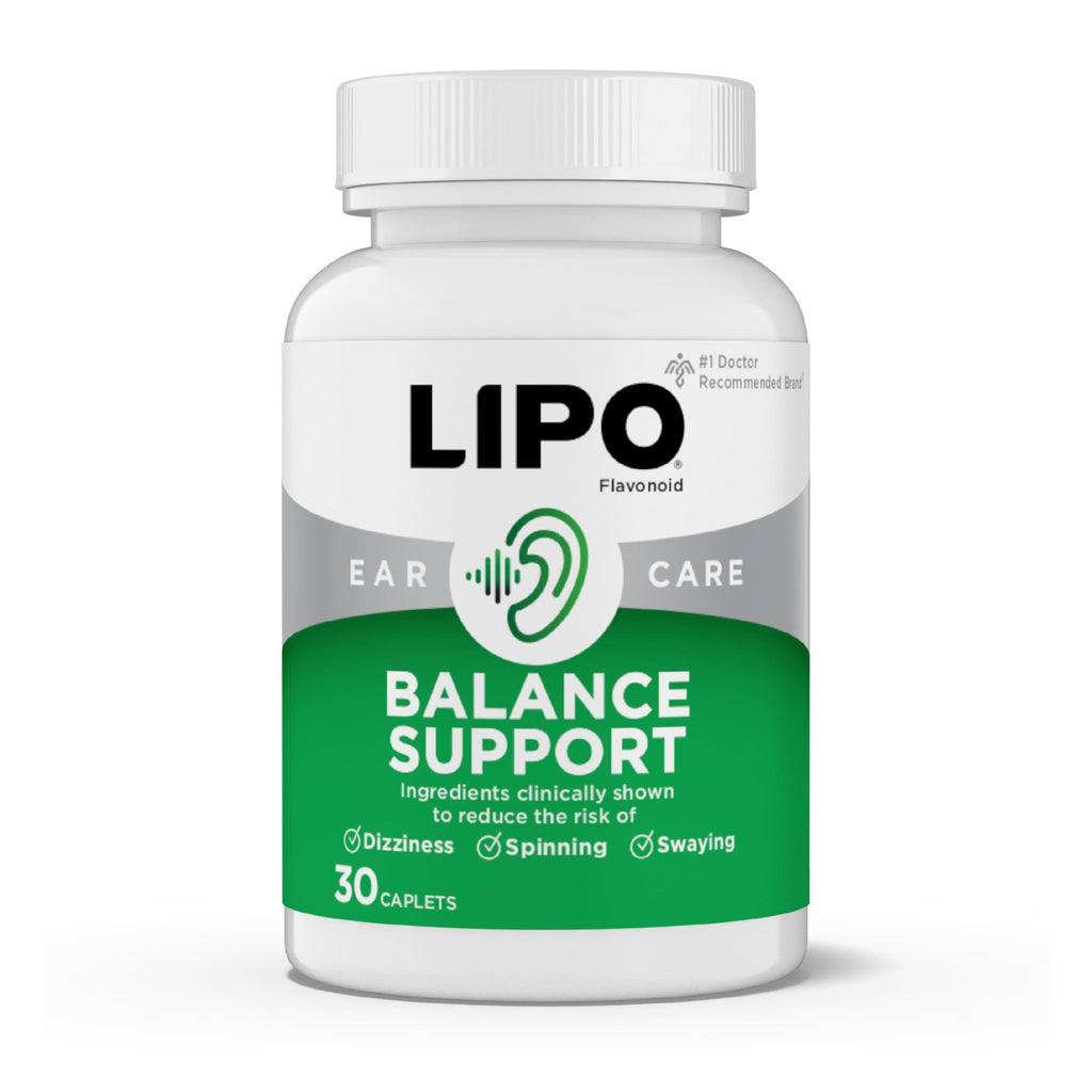 Lipo-Flavonoid for Vertigo & Dizziness Relief, Clinically Tested Formula with Ginkgo Biloba, Vitamin D, & Vitamin B Complex - FENGGESTORE20