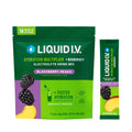 Liquid I.V.® Hydration Multiplier +Energy - BlackBerry - Peach | Electrolyte Powder Drink | 1 Pack (14 Servings) - FENGGESTORE20